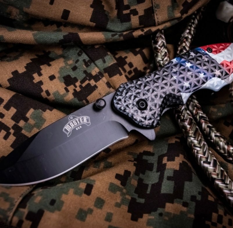 US Flag | Master USA AO Knife - Master USA at Uppercut Tactical